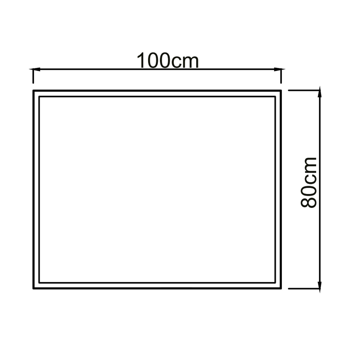 Espejo con luz led Suiza - Thebath