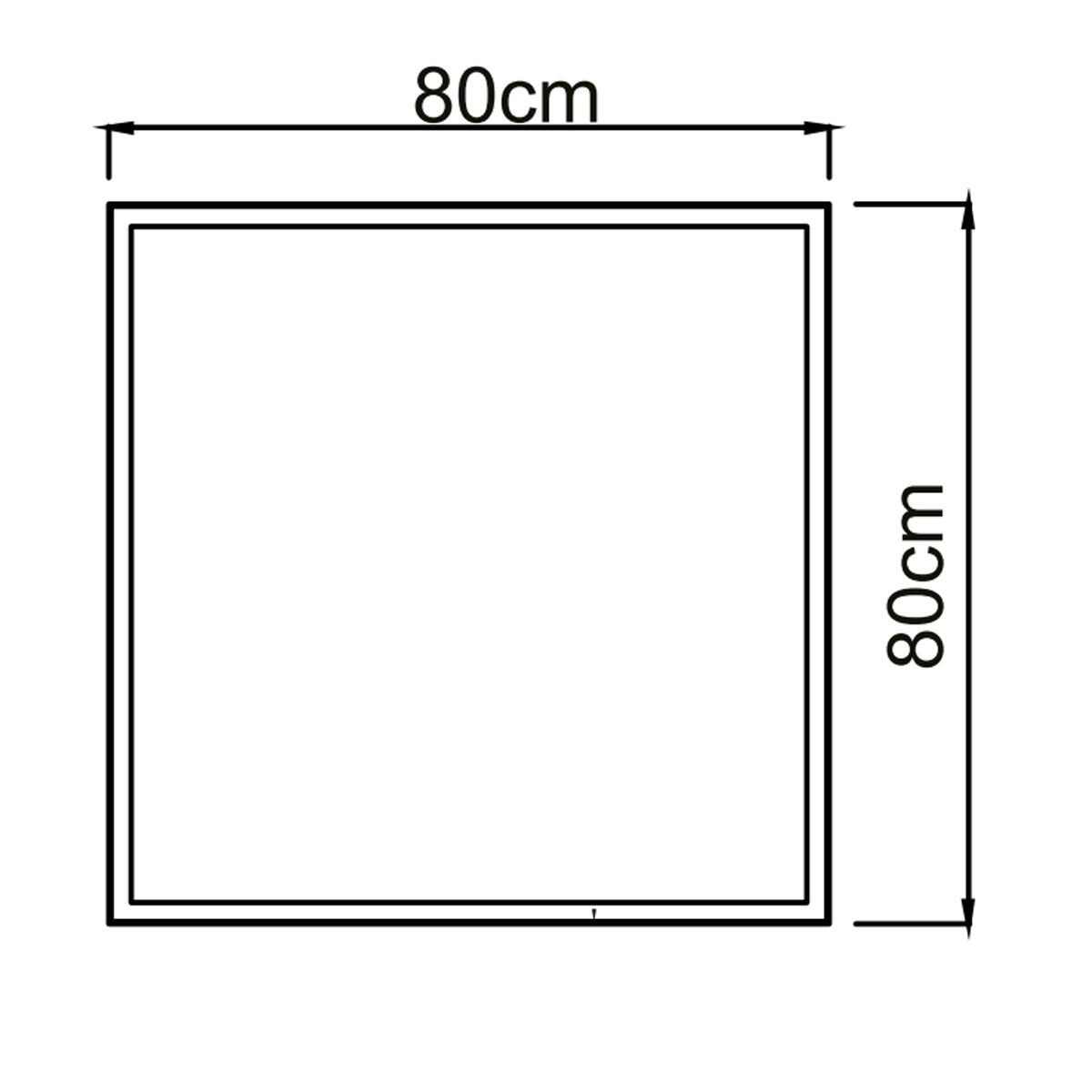 Espejo con luz led Suiza - Thebath