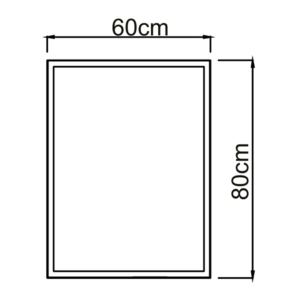 Espejo con luz led Suiza - Thebath