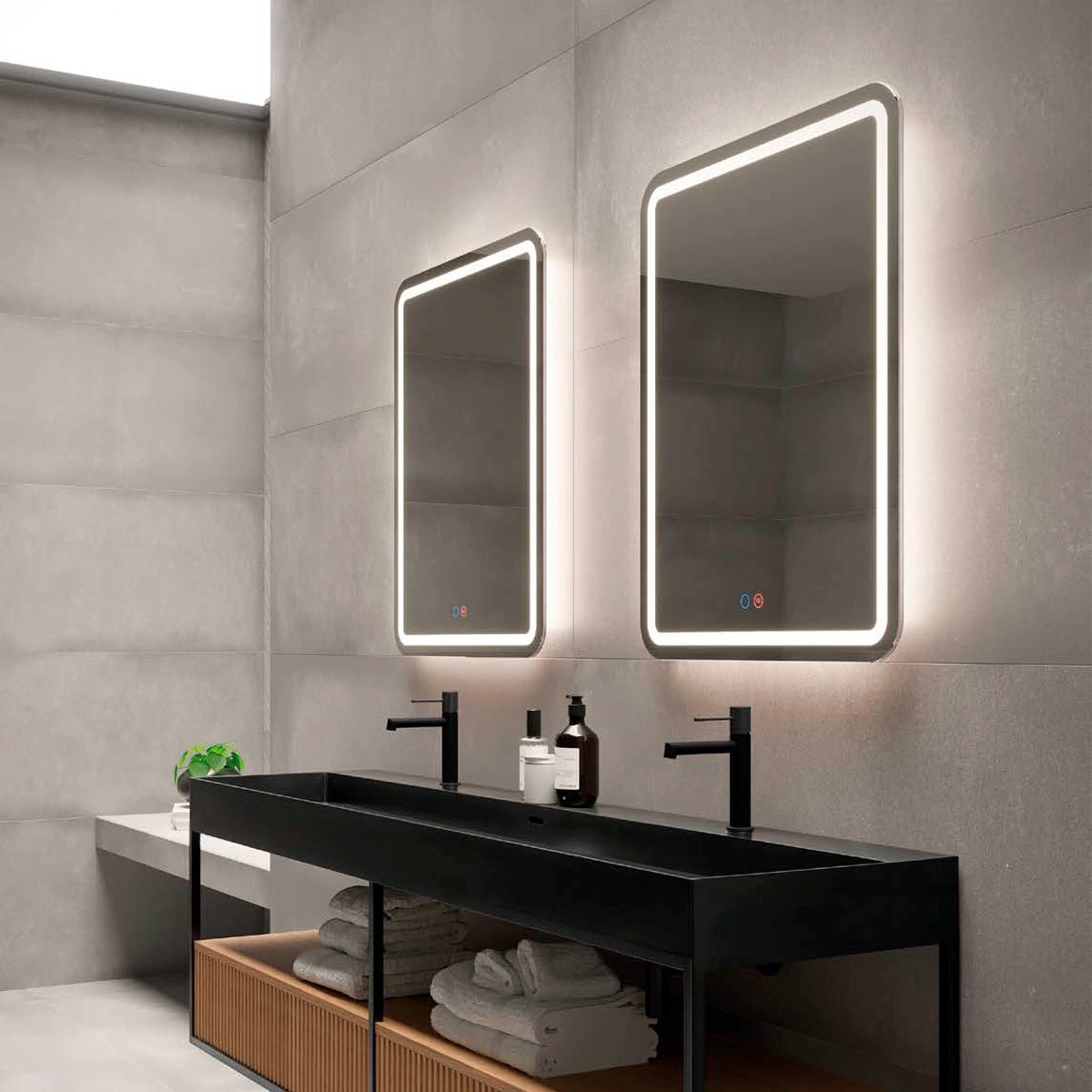 Espejo con sensor y luz led Grecia - Thebath