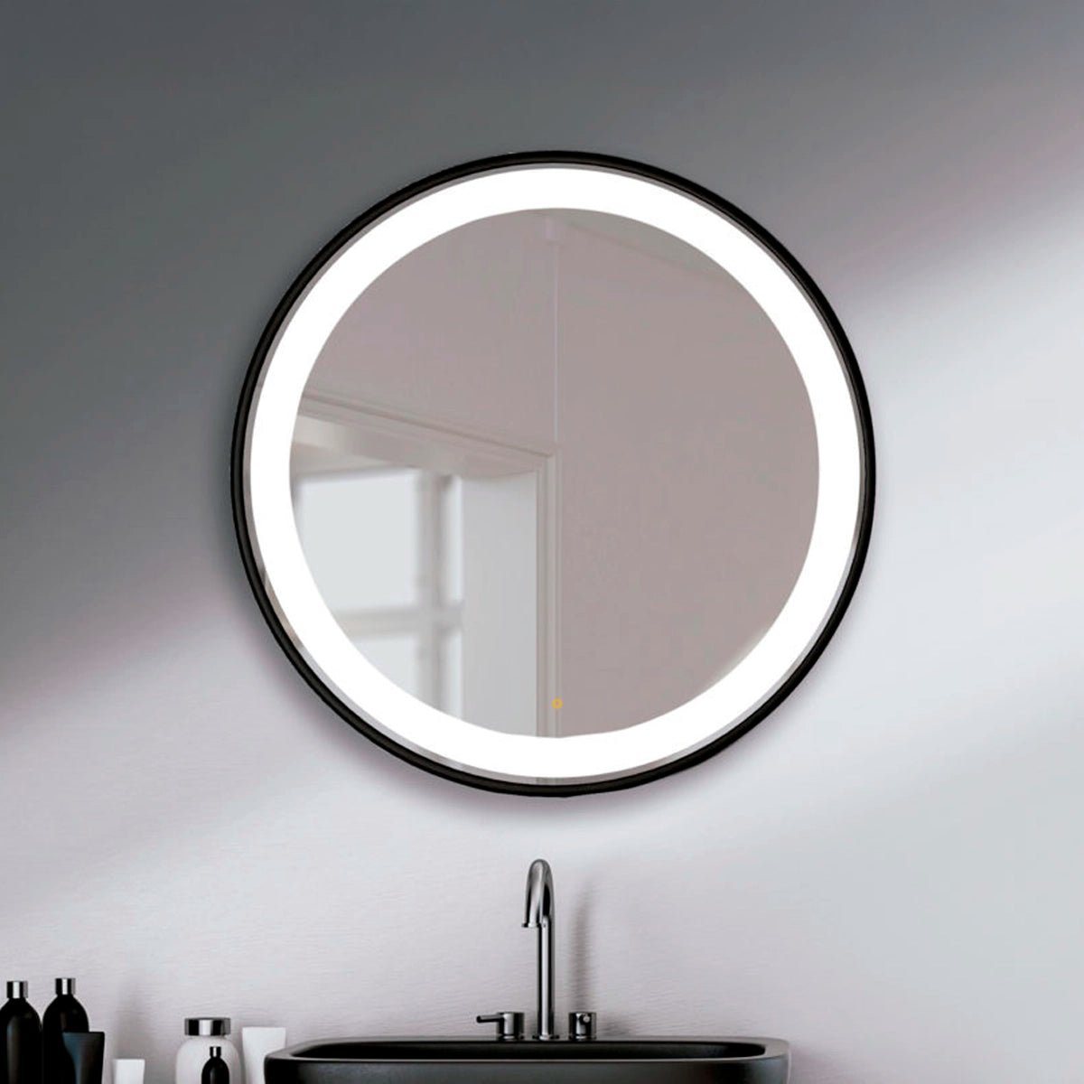 Espejo de baño Circular con luz frontal - Thebath