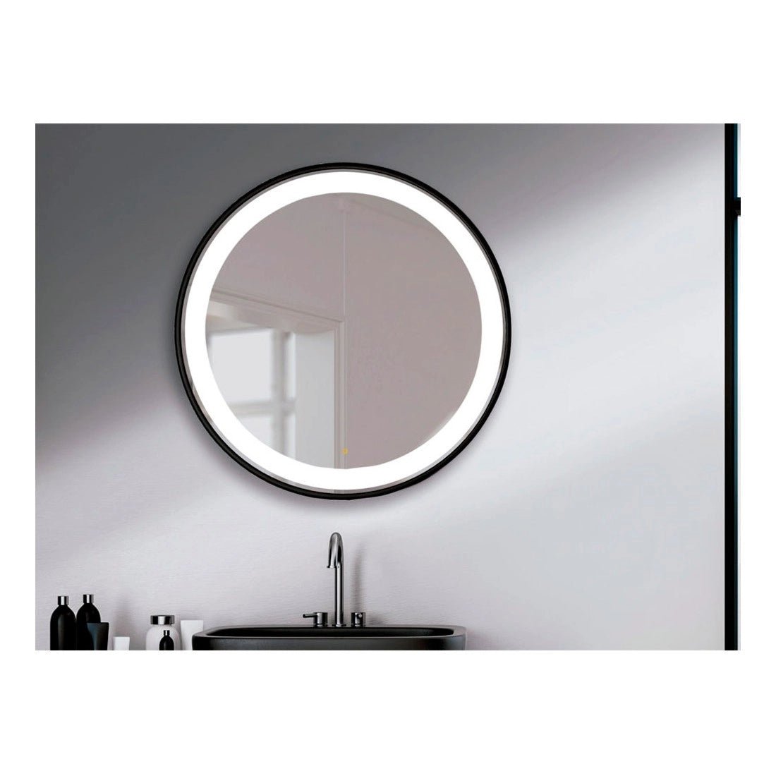 Espejo de baño Circular con luz frontal - Thebath