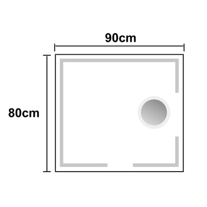 Espejo de baño con aumento Malta - Thebath