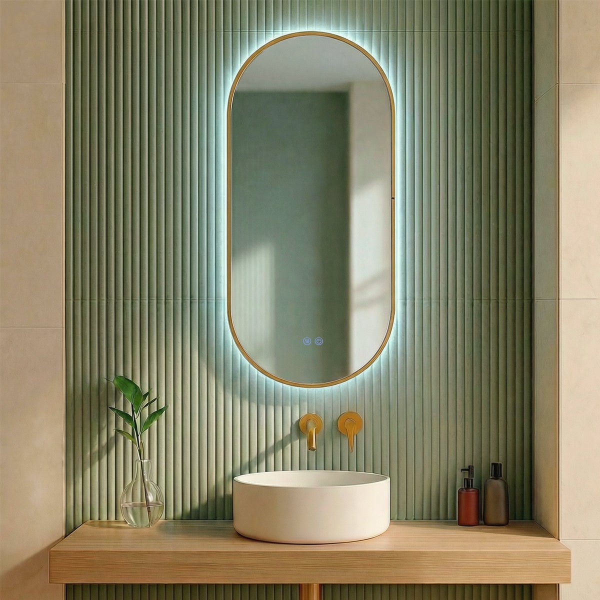 Espejo de baño con luz led Diana - The Bath