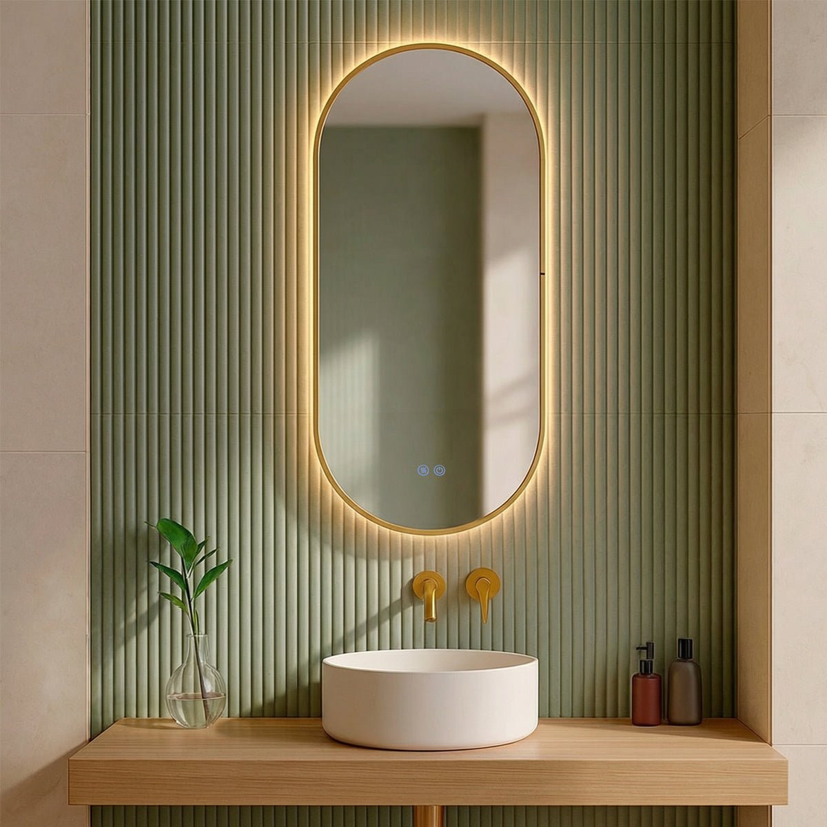 Espejo de baño con luz led Diana - The Bath