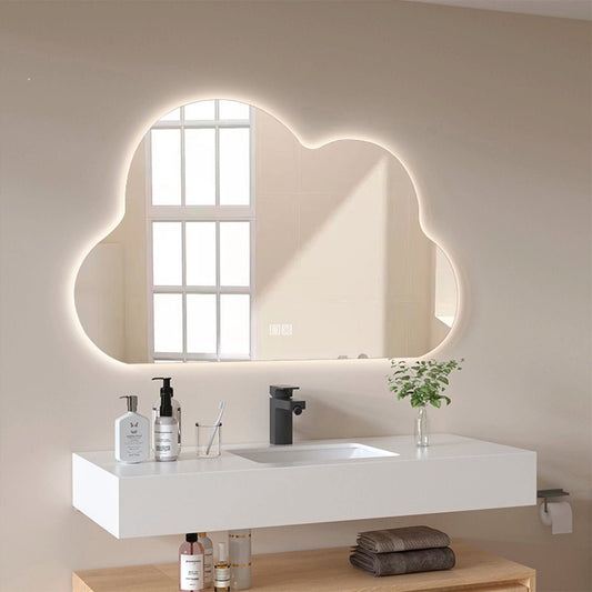 Espejo de baño en forma de nube Fauno - Thebath