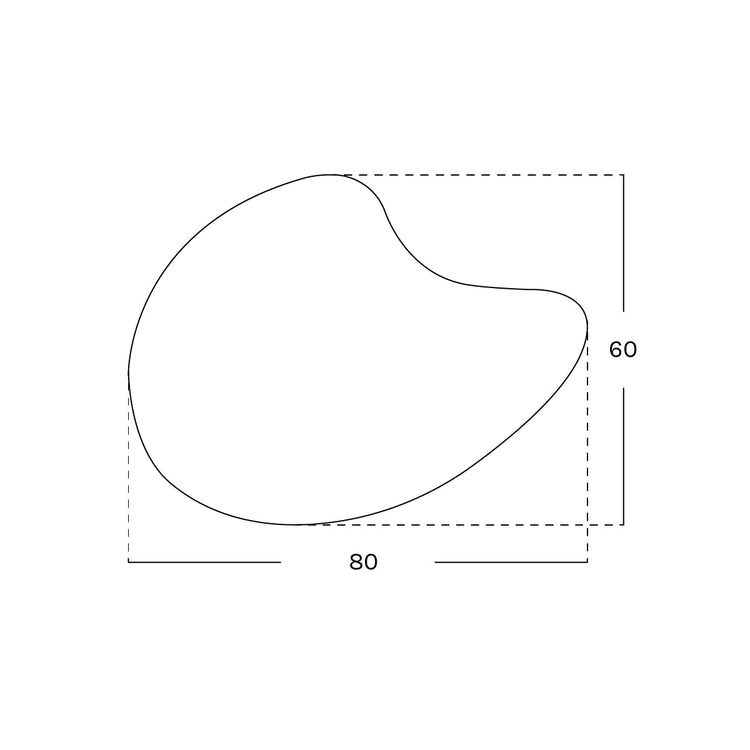 Miroir forme irrégulière Sira