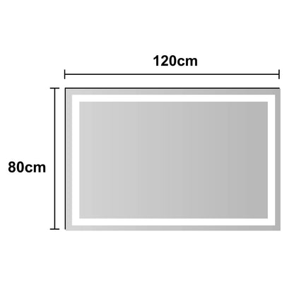 Espejo luz frontal Francia - Thebath