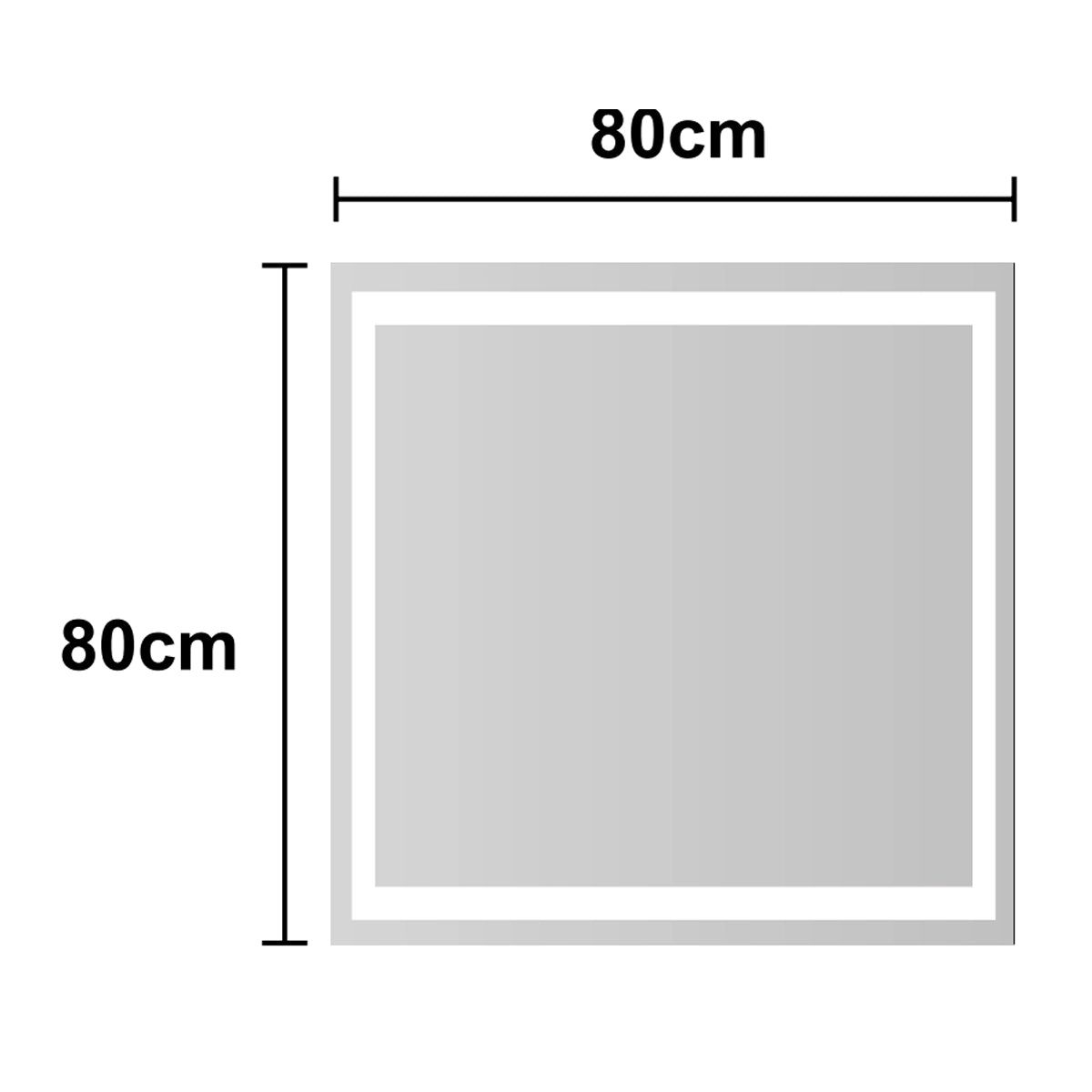 Espejo luz frontal Francia - Thebath