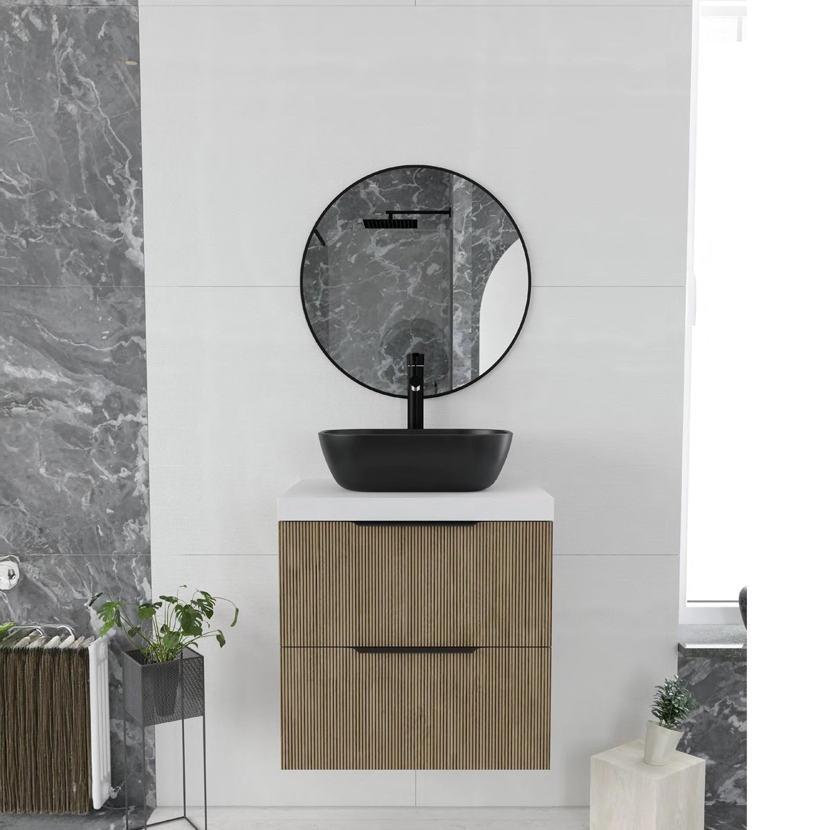 Espejo redondo básico - Thebath