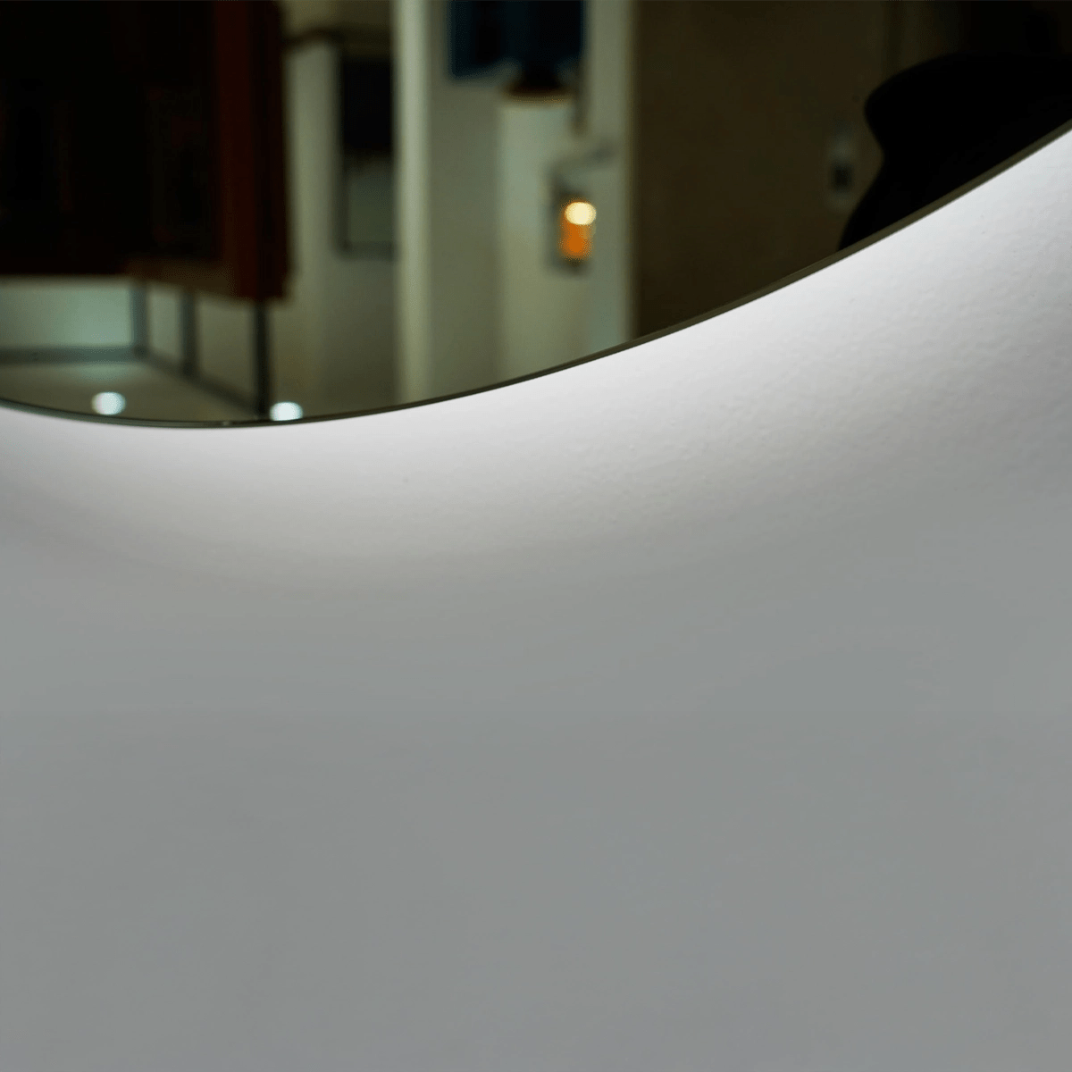 Espejo redondo con luz led Oporto - Thebath