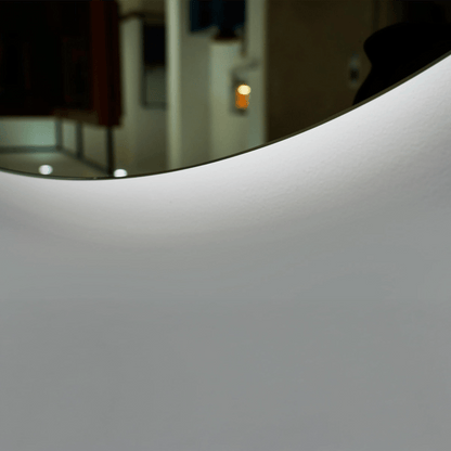 Espejo redondo con luz led Oporto - Thebath