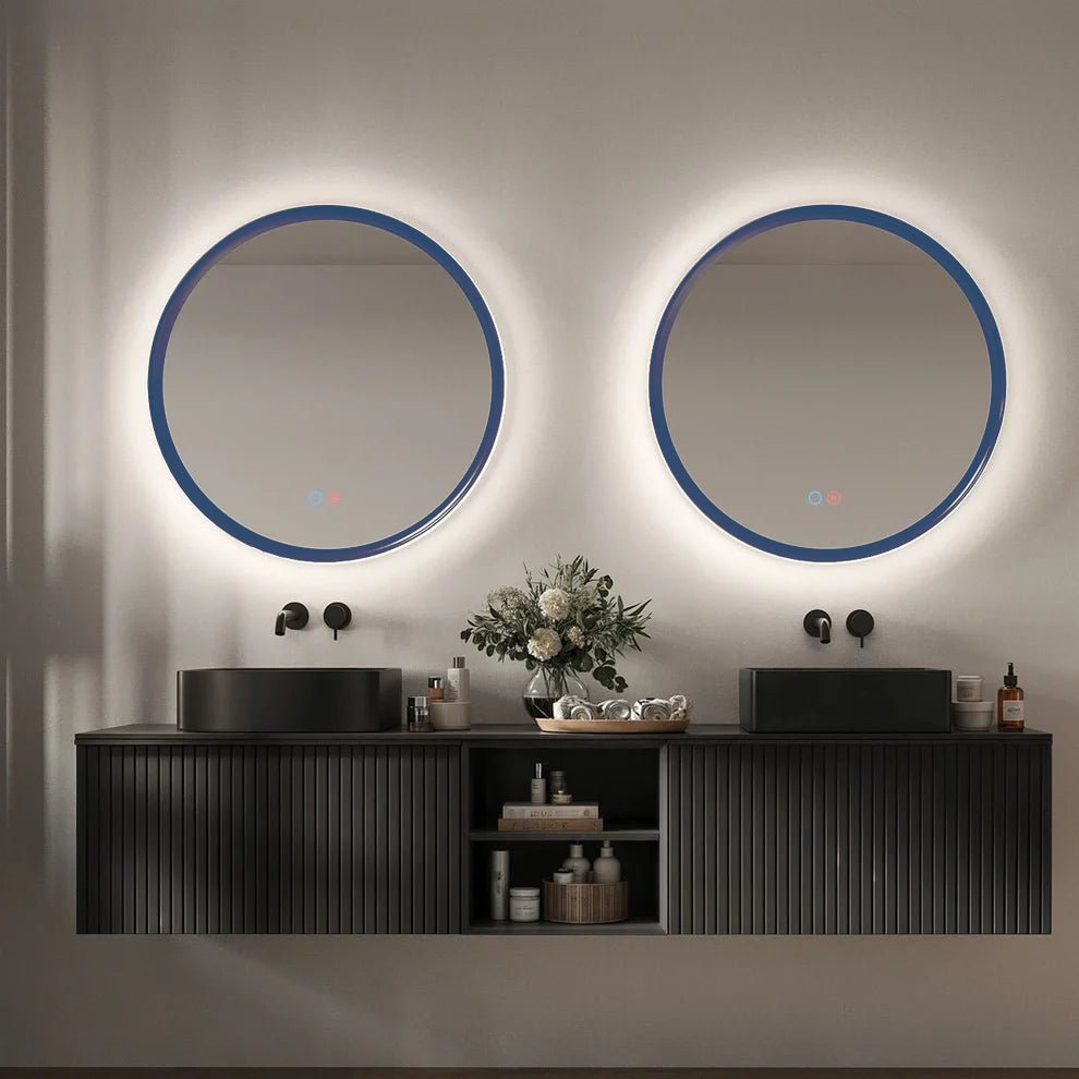Espejo redondo con luz led Torino - Thebath