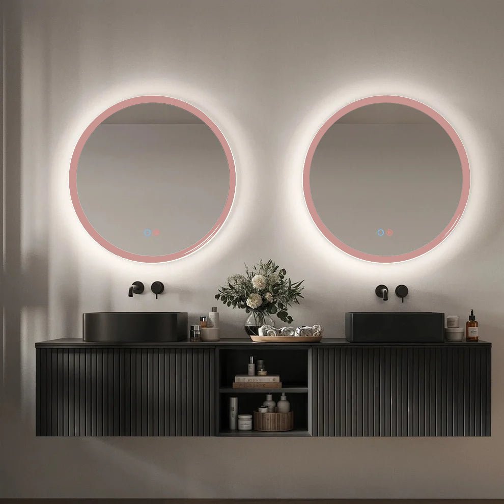 Espejo redondo con luz led Torino - Thebath