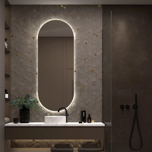 Espejo retroiluminado con luz led Borneo - The Bath