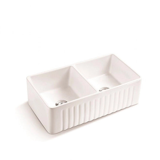 Fregadero de Cocina Devi doble seno