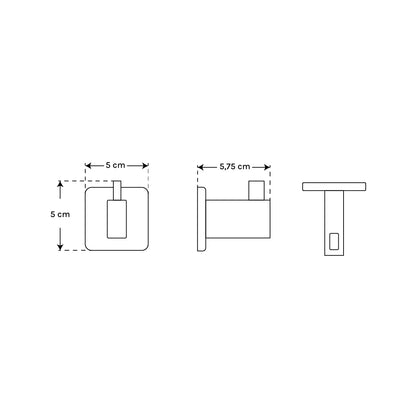 Gancho de pared Technic - Thebath