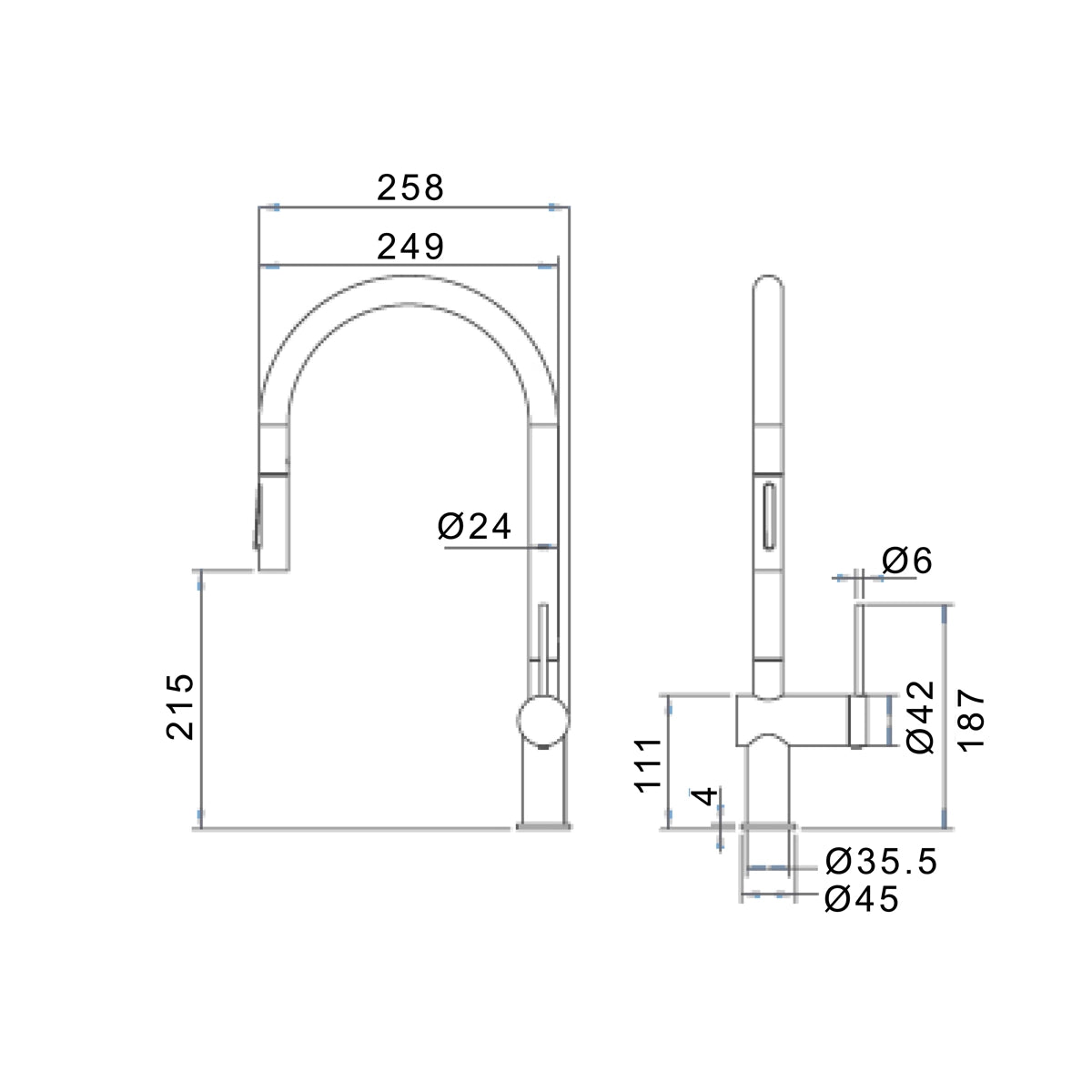 Grifo cocina Berna - Thebath