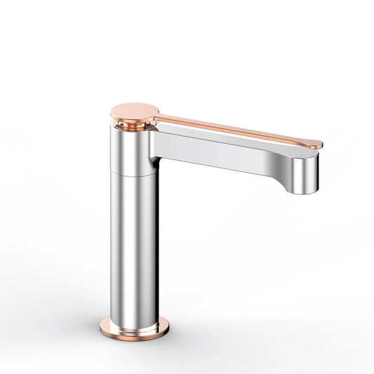 Grifo de lavabo brillante Galant