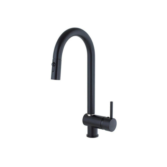 Grifo monomando extraíble negro