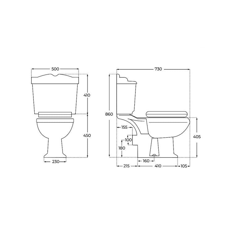 Wc Classique York Style