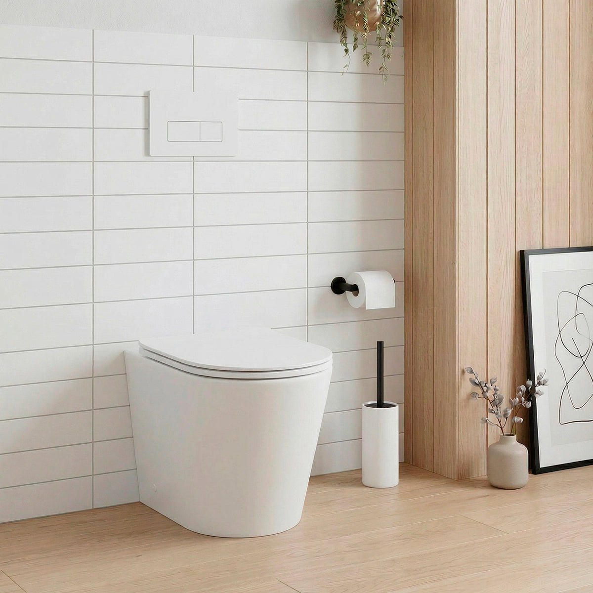 Inodoro compacto blanco mate Bolonia - The Bath