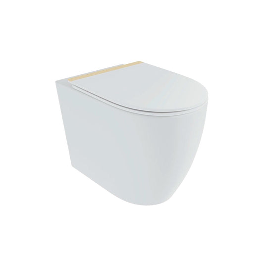 Inodoro compacto blanco mate Elba - The Bath