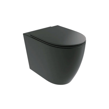 Inodoro compacto negro mate Elba - The Bath