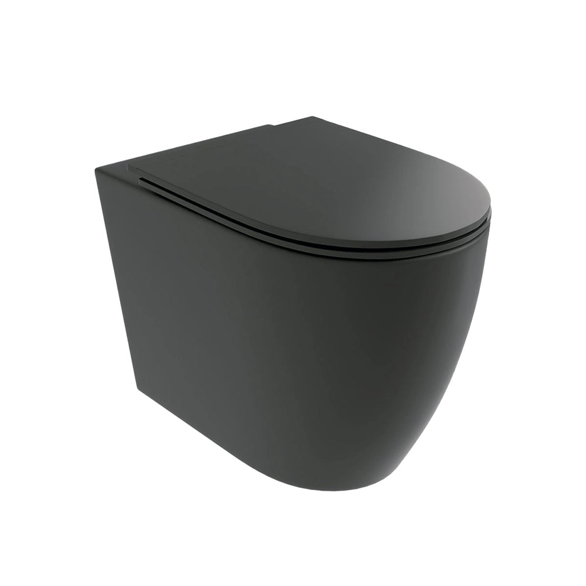 Inodoro compacto negro mate Elba - The Bath