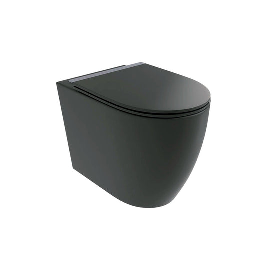 Inodoro compacto negro mate Elba - The Bath