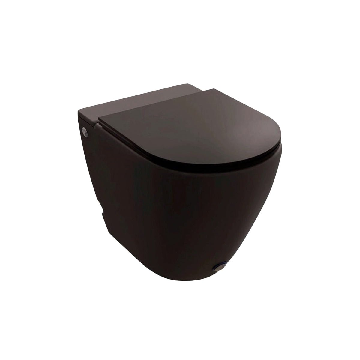 Inodoro compacto sin cisterna negro Enzo - The Bath