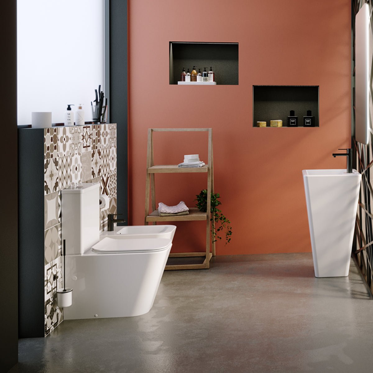 Inodoro completo Florencia RIMLESS - The Bath