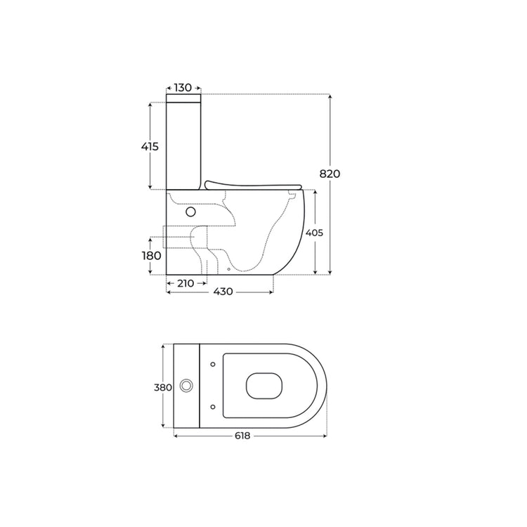 WC en céramique Gales