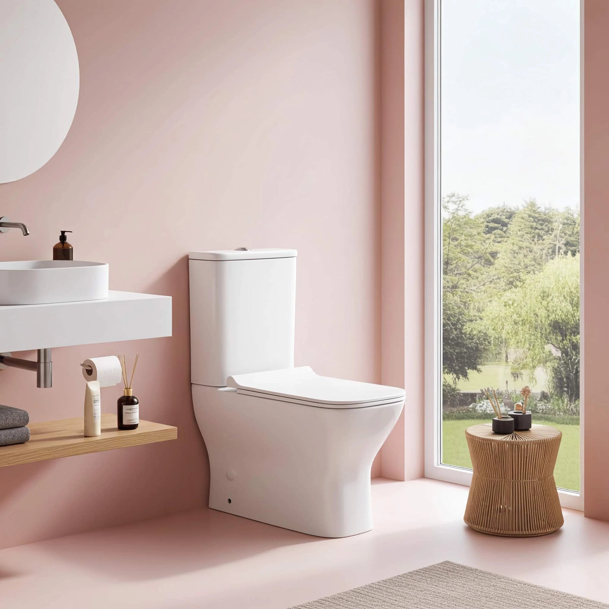 Inodoro de tanque bajo Actuel - Thebath