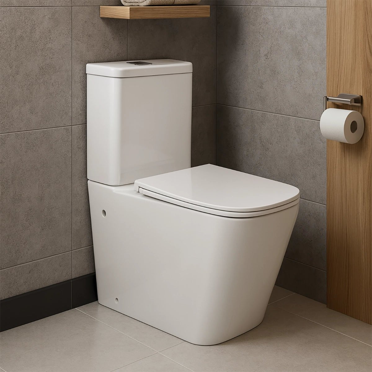 Inodoro de tanque bajo Jiro - Thebath