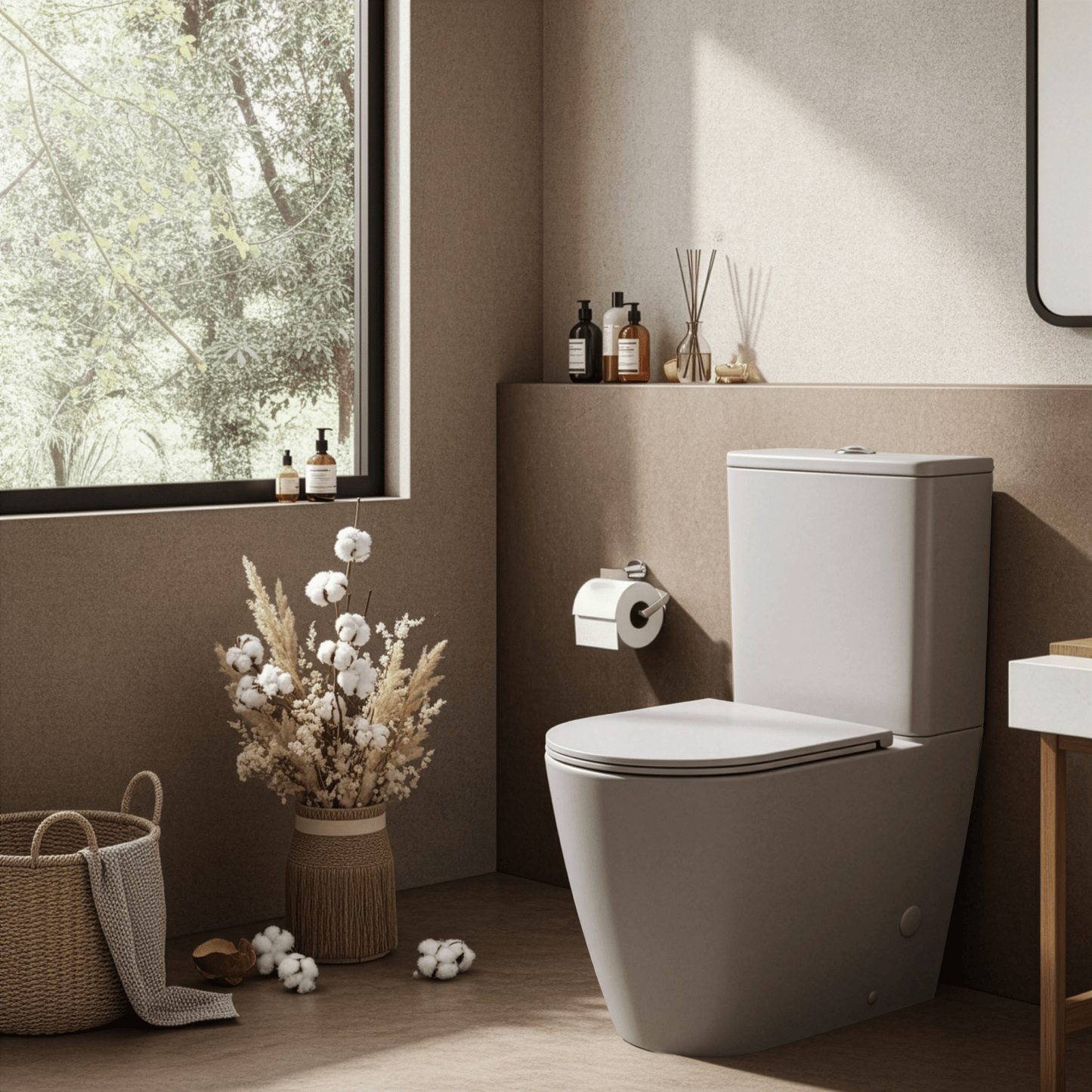 Inodoro Nápoles para PMR gris mate - Thebath