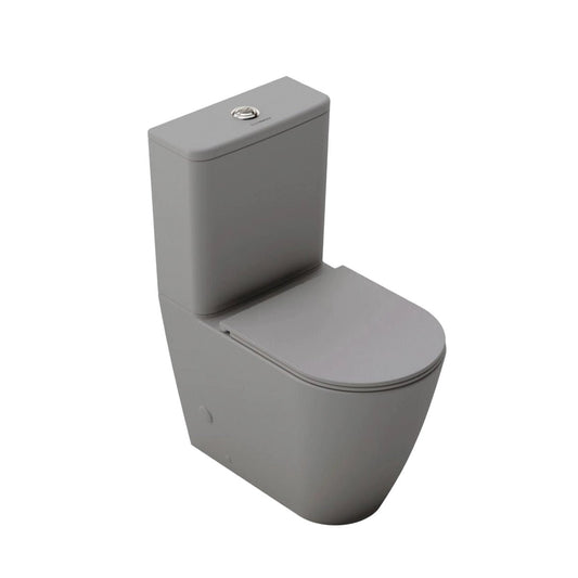 Inodoro Nápoles para PMR gris mate - Thebath