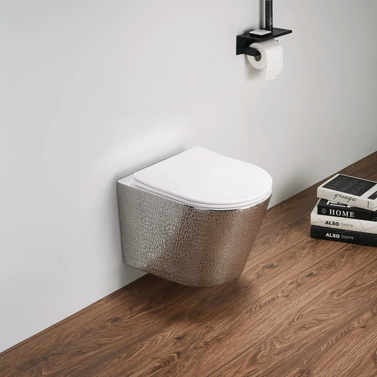 Inodoro suspendido Blanco - Plata Umbra - Thebath