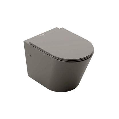 Inodoro suspendido gris mate Venecia - The Bath
