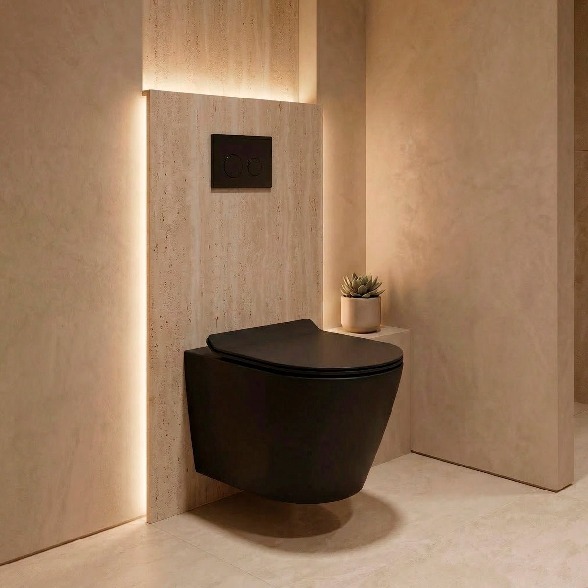 Inodoro suspendido Hada Mate