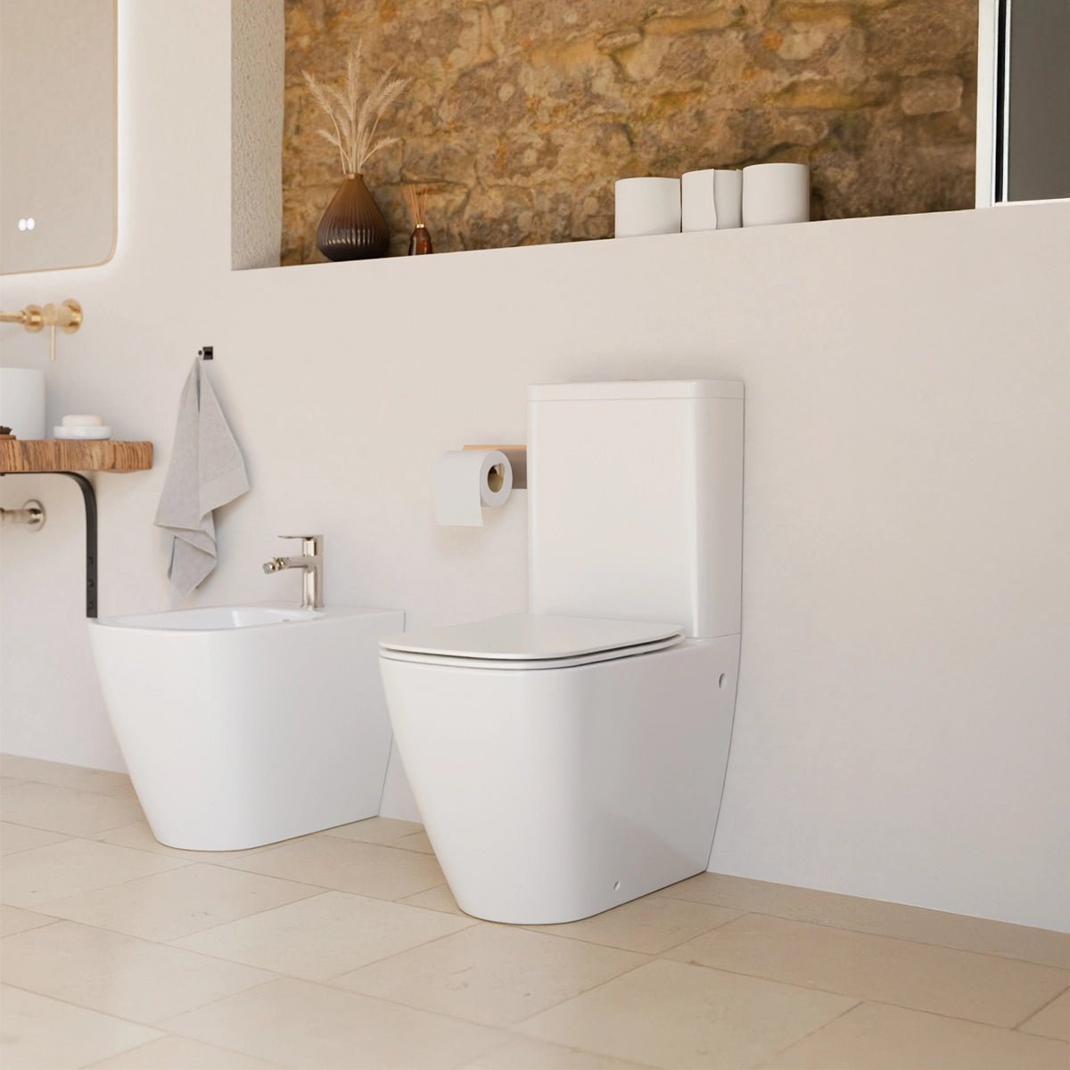 Inodoro tanque bajo Atlas - Thebath