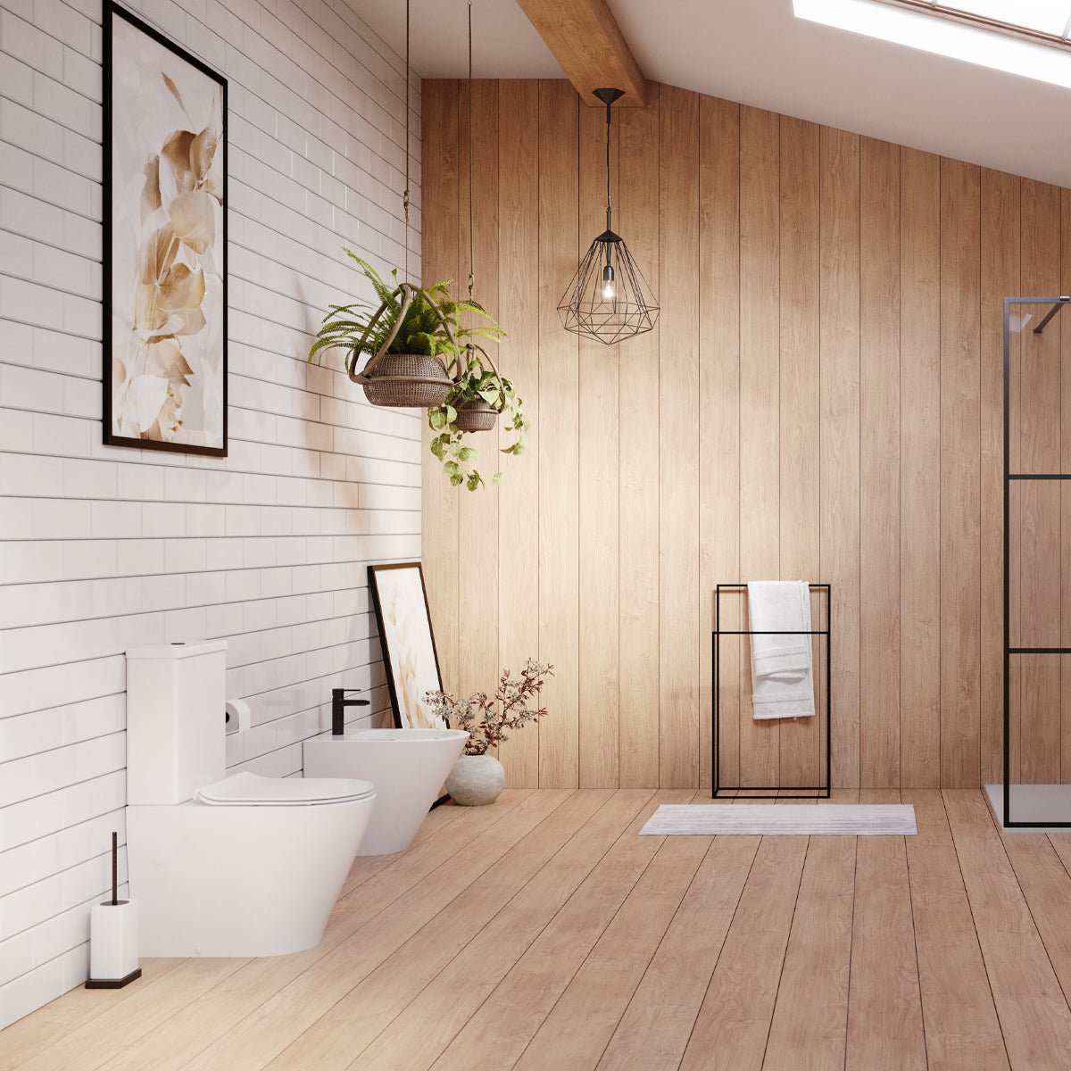 Inodoro tanque bajo Bolonia Rimless - The Bath