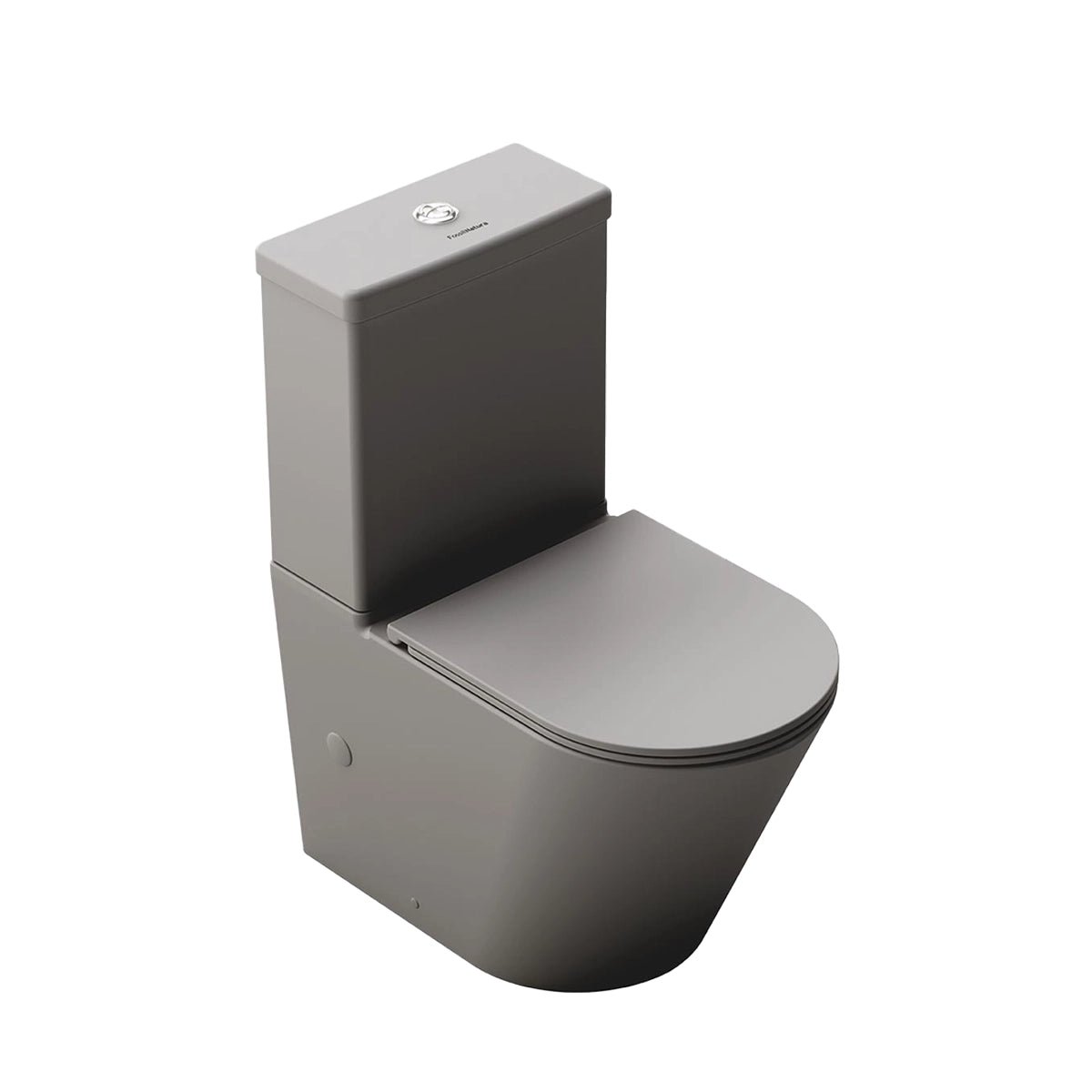 Inodoro tanque bajo gris mate Venecia - The Bath