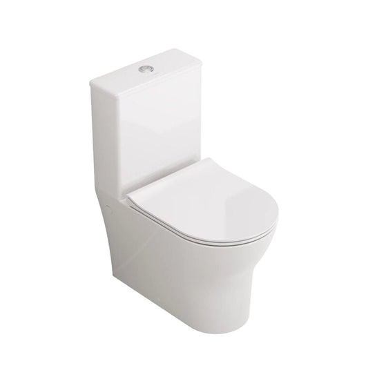 Inodoro tanque bajo Nico Rimless