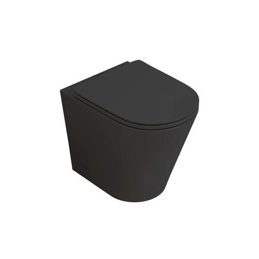 Toilette compacte Bologna noir mat