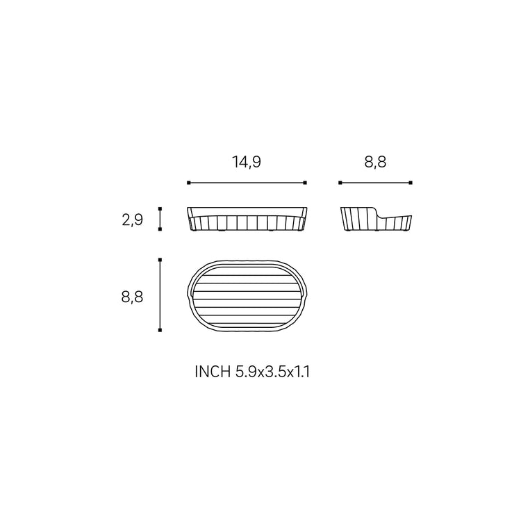 Porte-savon de salle de bain L'Avenir