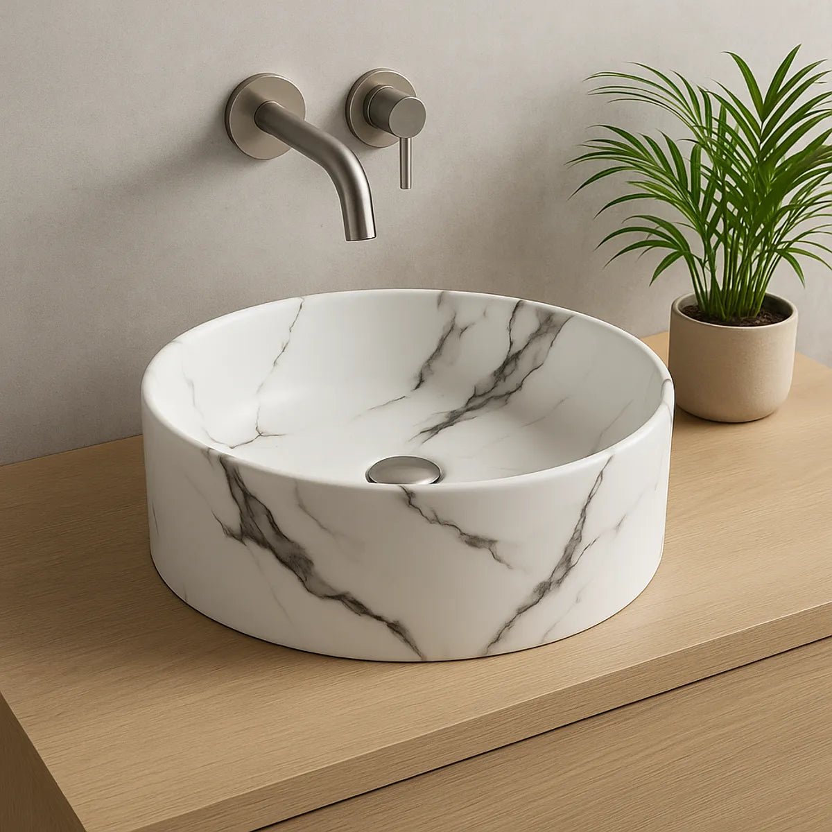 Lavabo baño redondo Moeris - Thebath