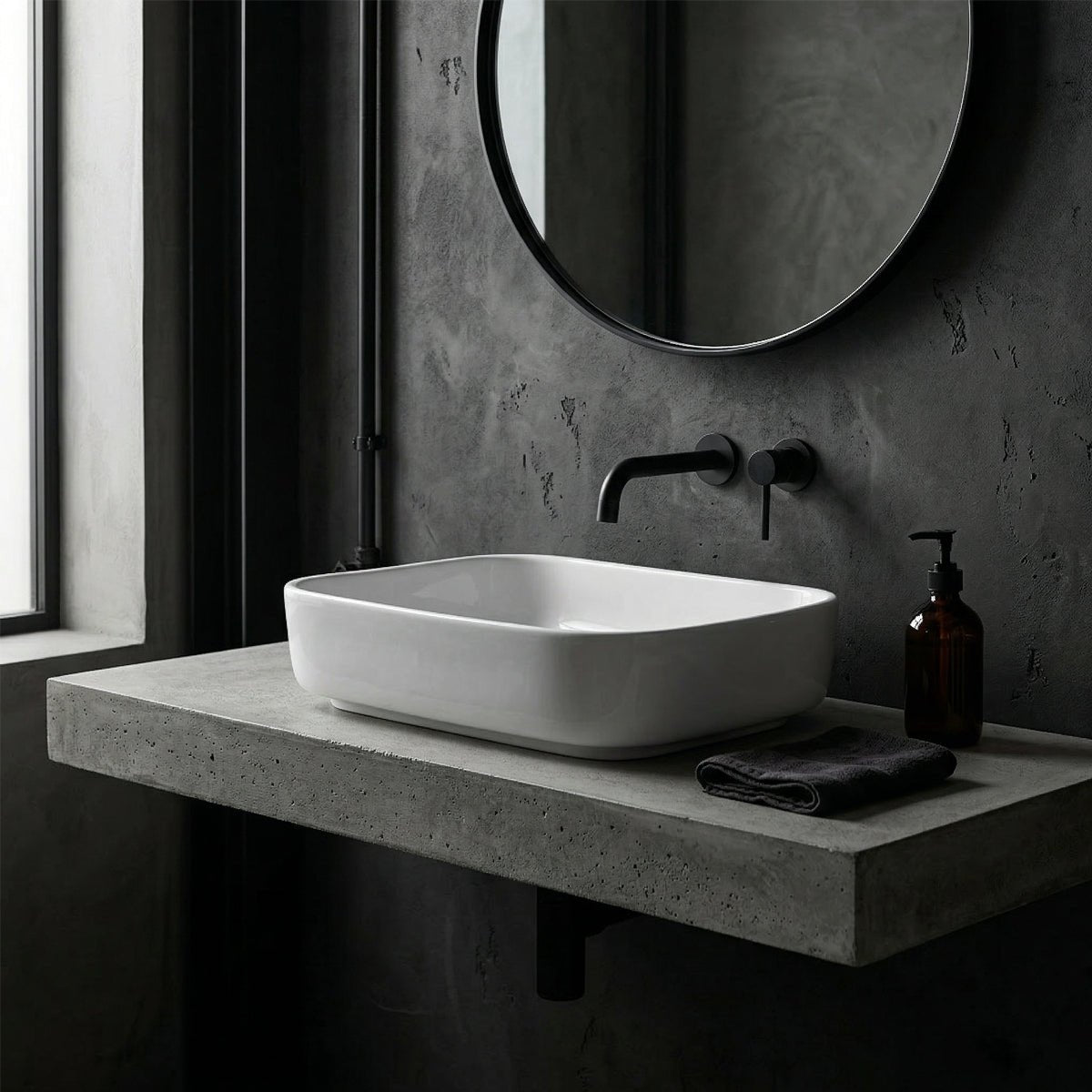 Lavabo blanco Alina - The Bath