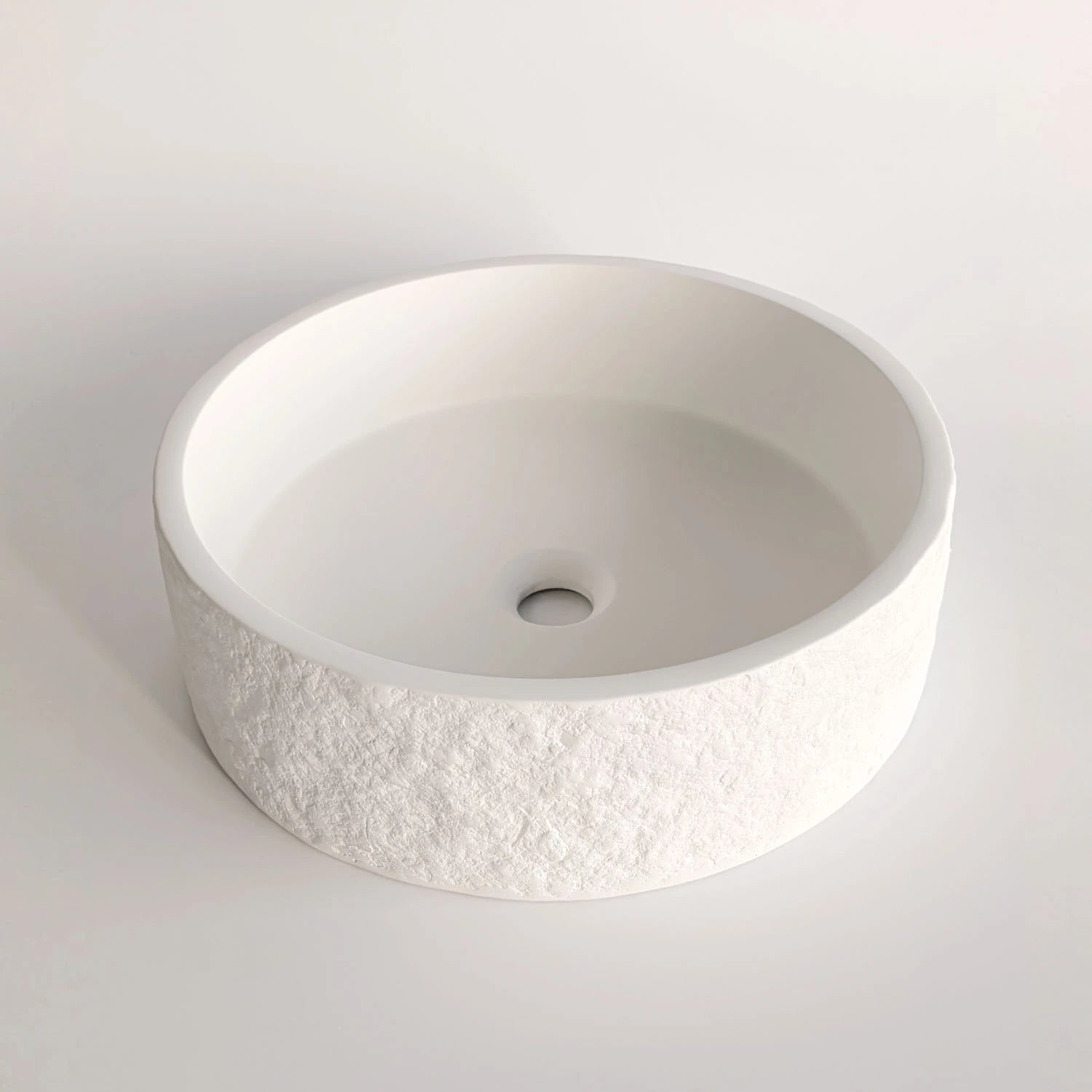 Lavabo blanco roto Qarun Outlet - The Bath