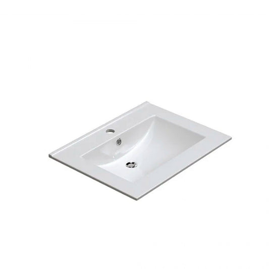 Lavabo cerámica seno centrado extrafino